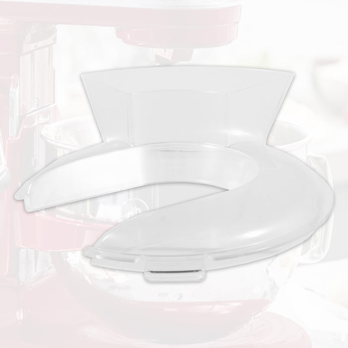 Splash Guard for KitchenAid 5KSM 7580 7591 7990 6.9L Stand Food Mixer Bowl Splatter Pouring Shield Cover
