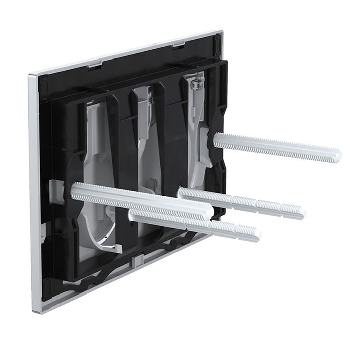 Luxury Flush Plate Kit for Skylo Concealed Toilet Cistern Wall Hung Frame (Chrome Silver, 245mm x 165mm)