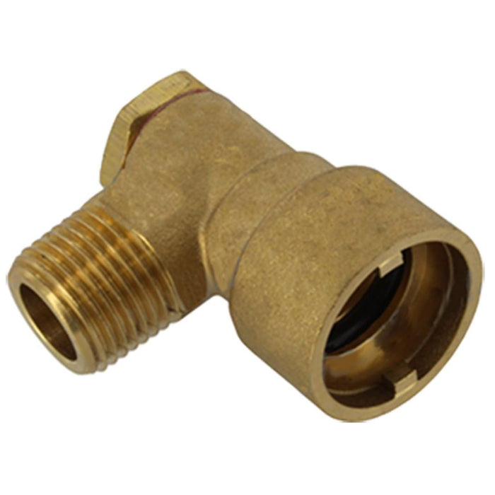 Universal Oven Cooker Gas Supply Hose, PTFE Pipe Tape, Angled Connector & Safety Chain Kit (4ft 1/2 inch, Straight Bayonet, BS EN14800 CE)