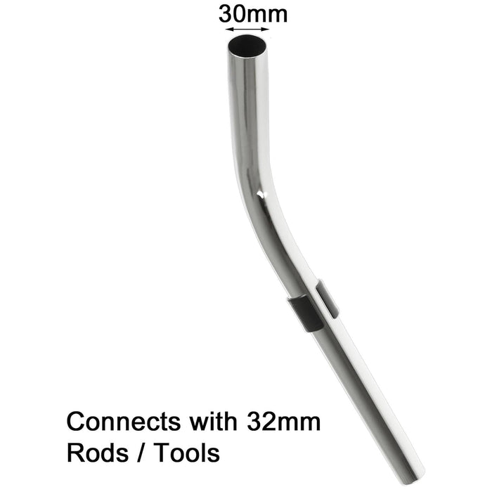 Bent End Handle Wand Pipe Rod For Vytronix BGGC01 CYL01 PET01 Vacuum Cleaners