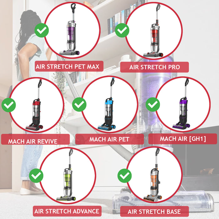 Suction Hose For VAX Mach Air Stretch Pet Vacuum Cleaners 2m 12142222 1-2-142222