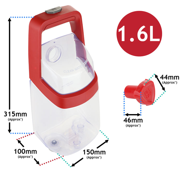 VAX Clean Water Tank For SpotWash CDCW‑CSXS CDCW‑CSXA Duo Spot Carpet Cleaners 1-2-142512