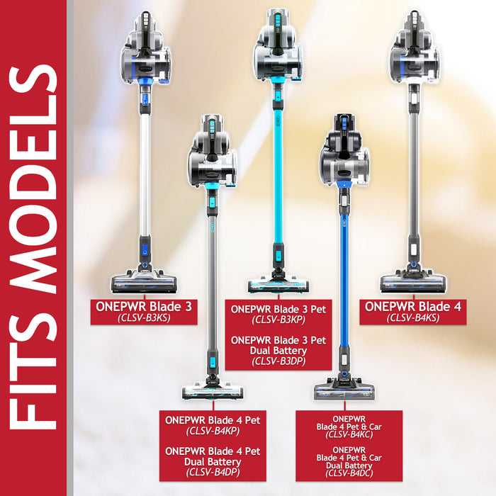 Wall Mounted Dock for VAX ONEPWR Blade 3 4 Pet & Car Dual Battery Vacuum Cleaner (1-4-14218.2)