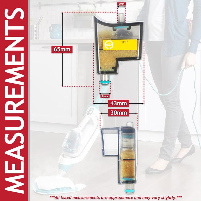 VAX Hard Water Filter for Switch Steam Cleaner Mop Type 7 S84-P1-B S84-P2-B (1-7-137377)