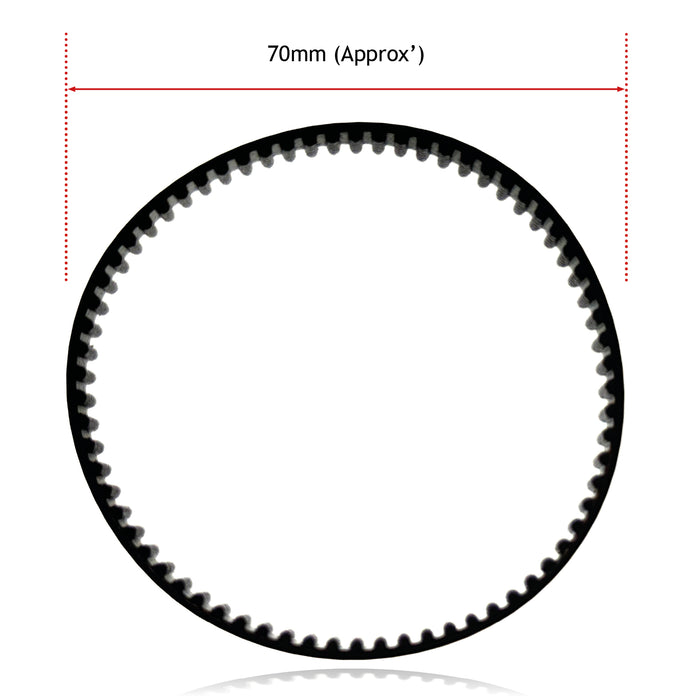 SPARES2GO Tooth Belt for VAX Mach Air Vacuum 3M-207-6.5 17137686