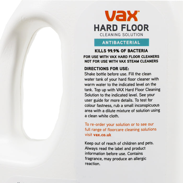 Vax Multi Floor Solution ONEPWR Glide Spotwash Spotless Go Hard Floor Carpet 1L x 2 19142276