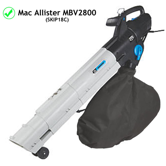 Debris Collection Bag Sack for MacAllister 3000W MBVP3000M MBVP3000P Garden Vac Leaf Blower Vacuum