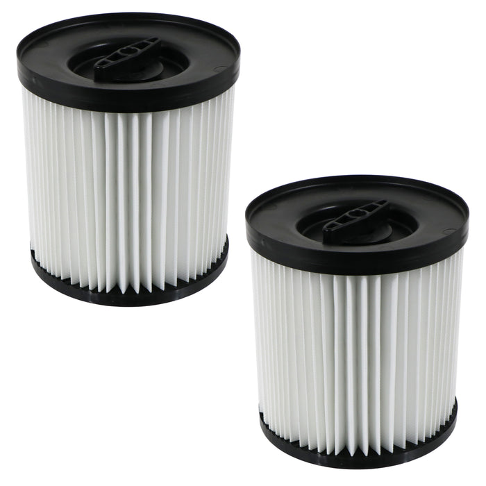 Filter for Parkside Lidl PWD12 PWS20 PWD25 PWD30 PNTS1400 12L 20L 25L 30L Vacuum Cleaner x 2 Filters