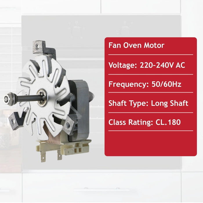 Fan Oven Motor for Sharp for Servis for Hygena for Montpellier for Russell Hobbs