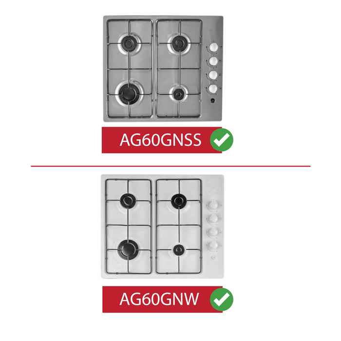 Bush Pan Support Stand AG60GNSS AG60GNW Cookworks Gas Hob Cooker Grid Burner