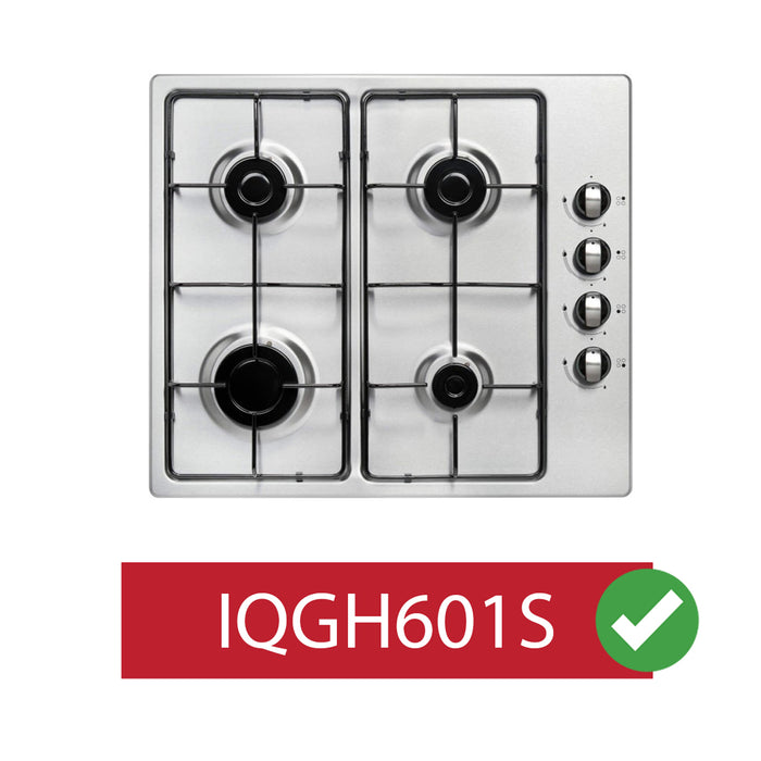 Electriq Pan Support Stand IQGH601S Gas Hob Cooker Grid Burner 460 x 215 mm