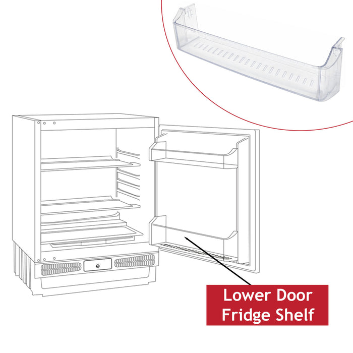 Bush Fridge Lower Door Shelf Tray Balcony Bottle Bar BUCL6082 40015302