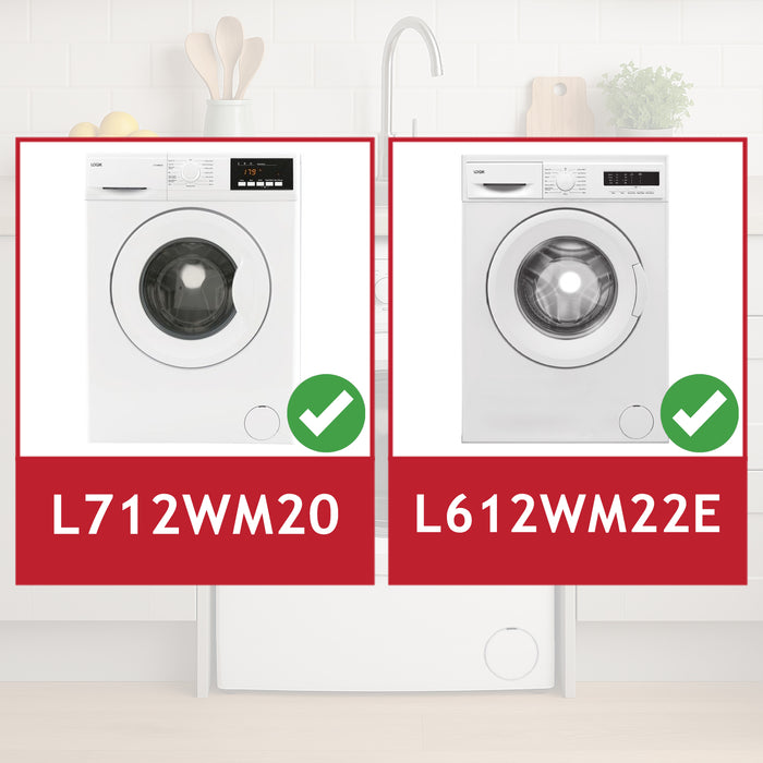 Logik Drum Paddle Lifter L712WM20 L612WM22E Washing Machine 8 Hole Fin