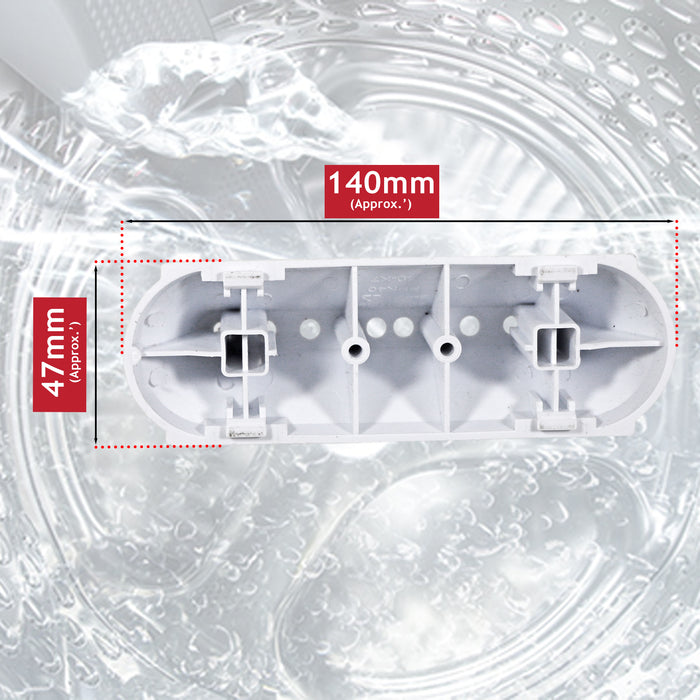 Haier Drum Paddle Lifter HW60-12F2SM Washing Machine 8 Hole Fin x 3