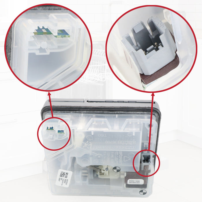 Detergent Tablet Dispenser Drawer Slide Door For Logik LDW60W22 Dishwashers 42173012
