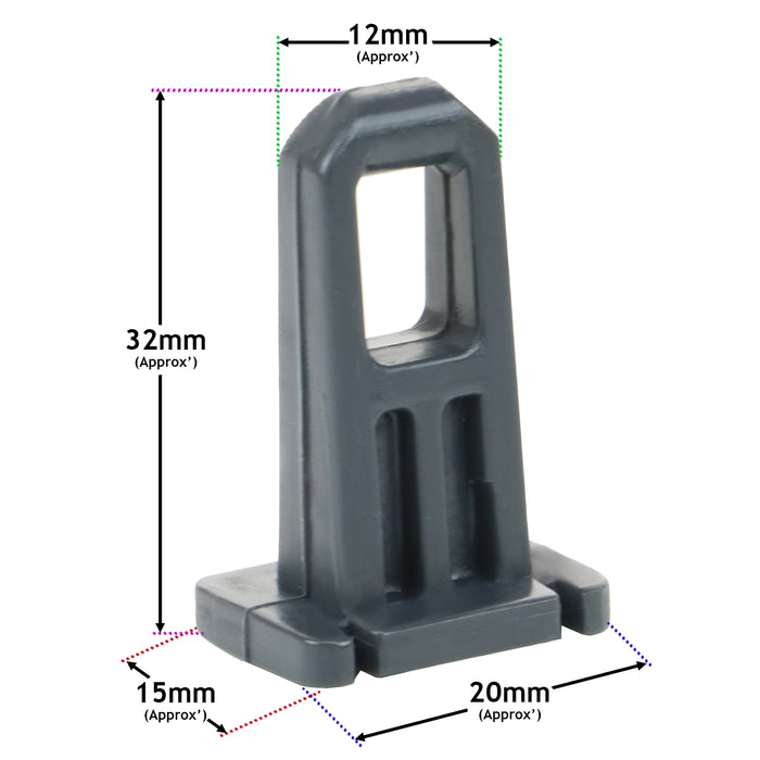 Door Lock Hook Catch Latch For Caple TDF1100 Tumble Dryers 42214623