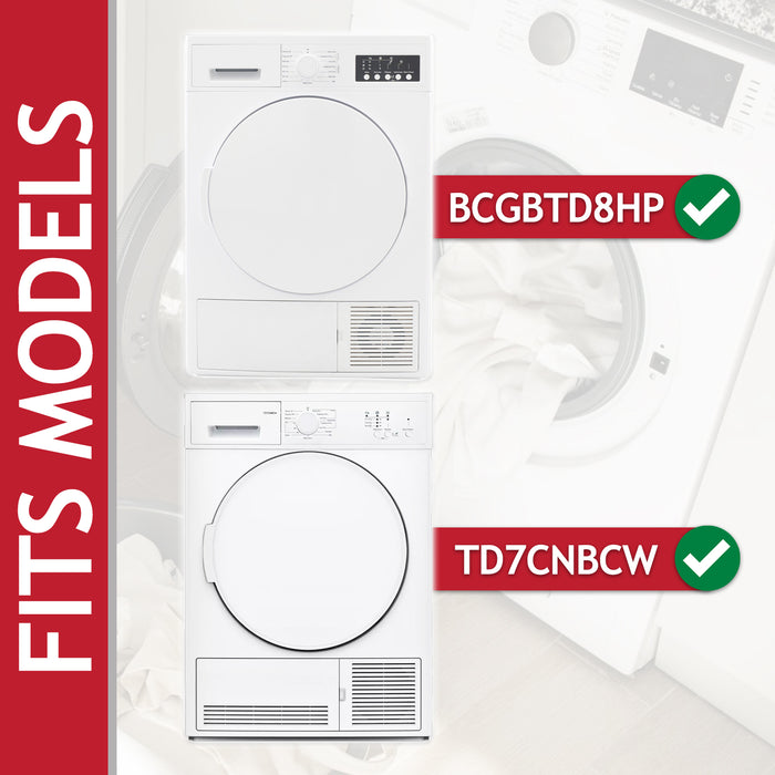 Poly-V Drive Belt for Bush BCGBTD8HP TD7CNBCW Tumble Dryer (7PH2012 SH200, 42232588 / 42164399)