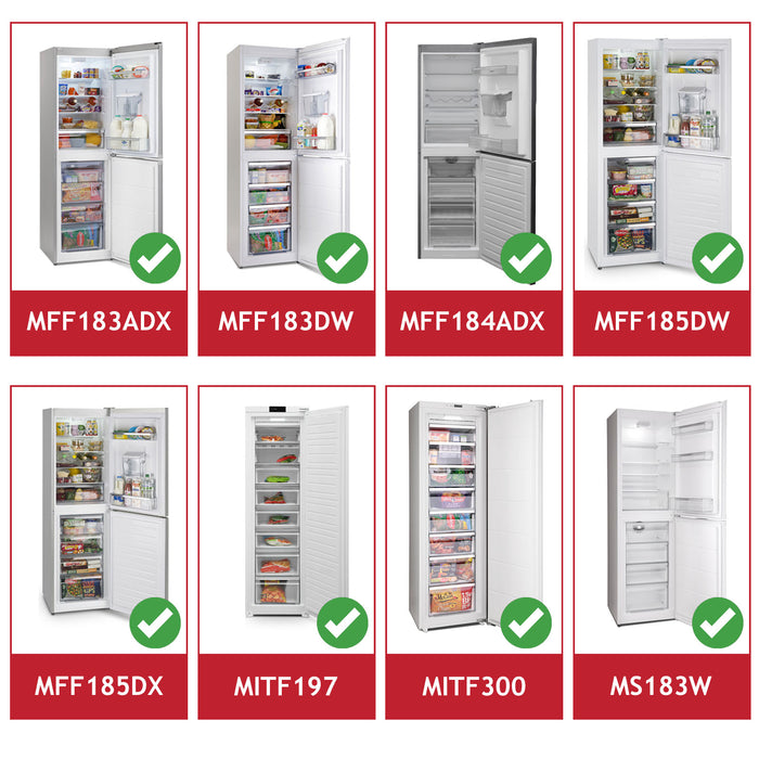 Montpellier Freezer Flap Basket Drawer Cover MFF183ADX MFF183DW MFF184ADX