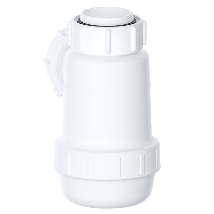 Waste Bottle Trap 38mm Shallow Bathroom Kitchen Sink Basin Bidet Urinal Seal (32mm 1.25")