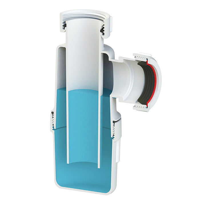 Waste Bottle Trap 40mm 1-1/2" Basin Bidet Urinal Bathroom Kitchen Sink 75mm Seal