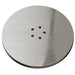 110mm Luxury Plug Cover for Shower Trap with 90mm Tray (Brushed Nickel)