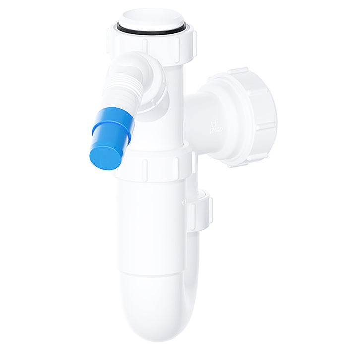 40mm Telescopic Sink Trap Kitchen Washing Machine Dishwasher 75mm Seal Water Discharge Kit