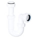 Telescopic Sink P Trap Basin Swivel Plumbing Waste Pipe Kit (32mm / 1.25")