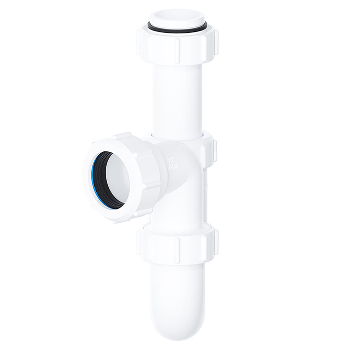 Telescopic Sink P Trap Basin Swivel Plumbing Waste Pipe Kit (32mm / 1.25")