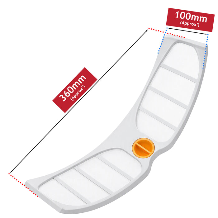 Lower Additional Lint Filter for Miele Tumble Dryer 09670914 PD TC TD TE TK TM