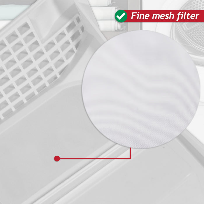 Lint Fluff Filter Mesh Screen Cage for Whirlpool AWZ Tumble Dryer (481248058322 / C00311293)