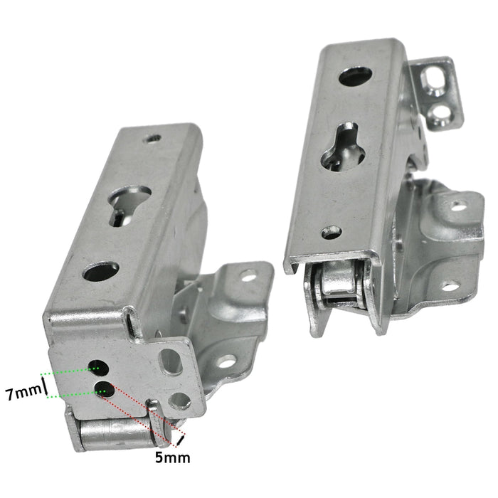 Integrated Door Hinge Pair for AEG Fridge Freezer 3362 3363 5.0 41,5 (Top Upper / Lower)