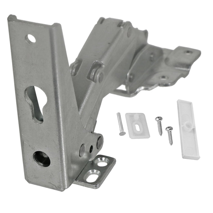Integrated Door Hinge Pair for Whirlpool Fridge Freezer 3362 3363 5.0 41,5 (Top Upper / Lower)