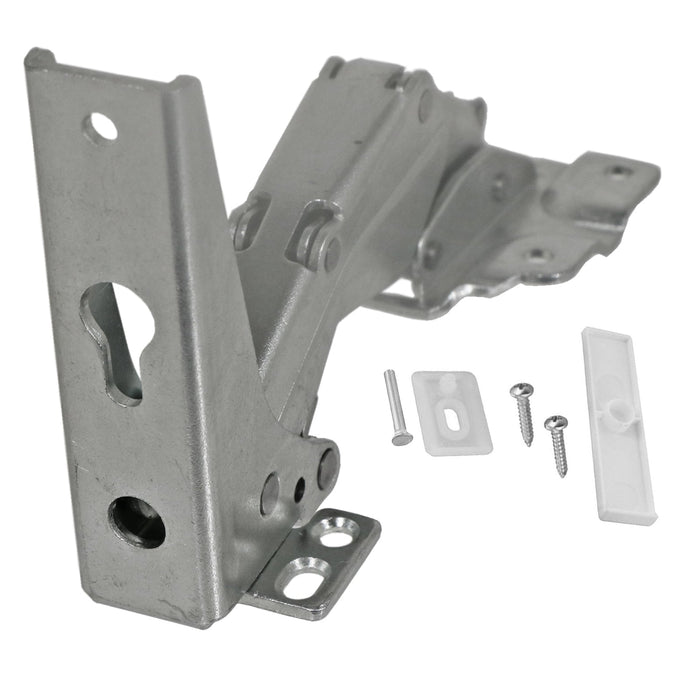 Integrated Door Hinge Pair for Bauknecht Fridge Freezer 3362 3363 5.0 41,5 (Top Upper / Lower)