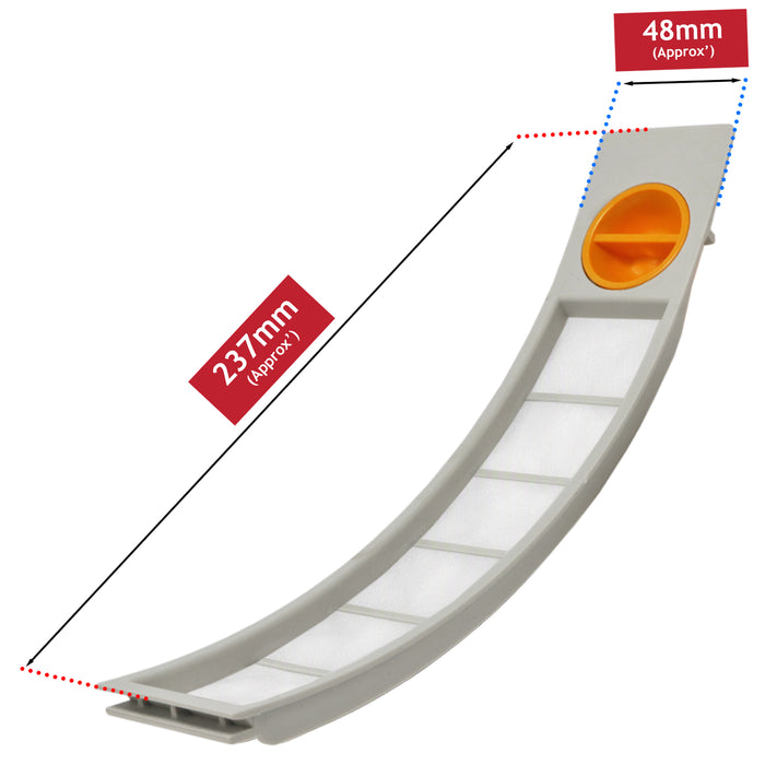 Fluff Lint Filter for Miele Tumble Dryer 07358910 7358910 T4 T7 T8 T9 Series