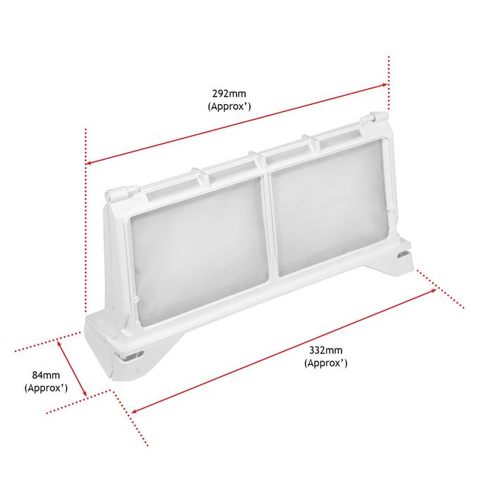 Complete Lint Filter Cage for ELECTROLUX Tumble Dryer 8074539019