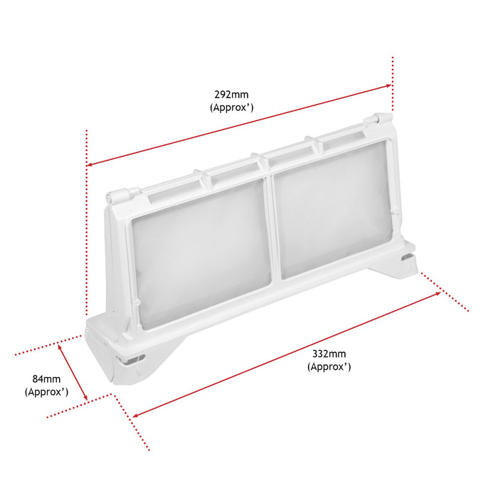 Complete Lint Filter Cage for ZANUSSI Tumble Dryer 8074539019