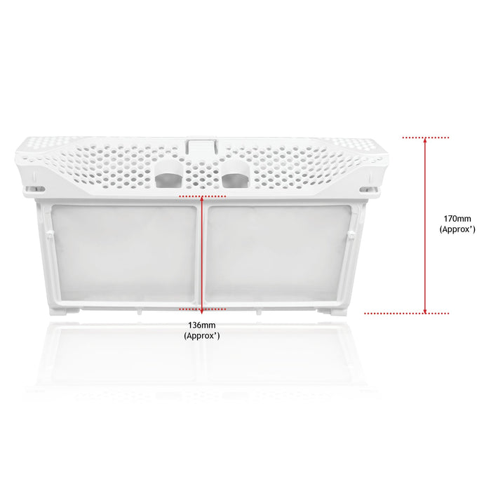 Complete Lint Filter Cage for ZANUSSI Tumble Dryer 8074539019