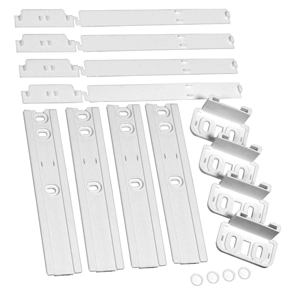 Sparefixd Fridge Freezer Decor Cupboard Door Slide Guide Rail – Replacement For Beko Models (Fits B1750, B1800, BC501, Etc.)
