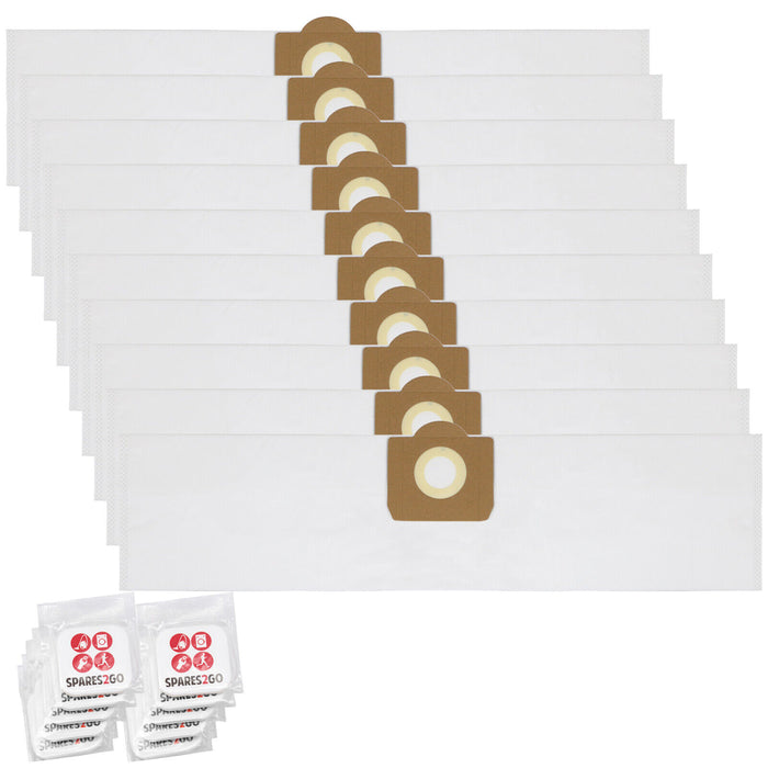 Dust Bags for Karcher NT27/1 NT30/1 NT48/1 NT65/2 NT72/2 AB27 K2001 SMS x 10 + Fresh