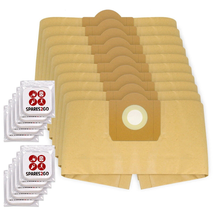 Dust Bags for Karcher NT27/1 NT30/1 NT48/1 NT65/2 NT72/2 AB27 K2001 K 3011 x 10 + Fresh