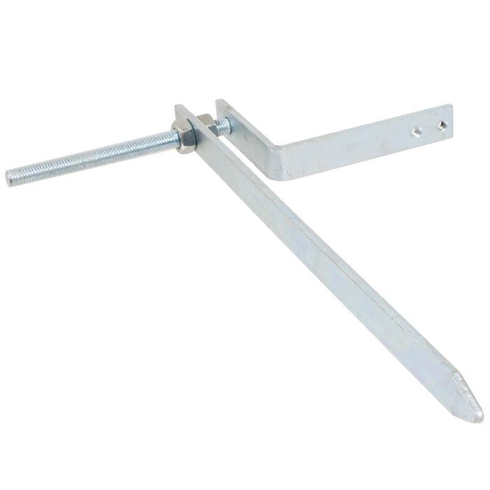 Gutter Rise & Fall Bracket Universal Galvanised Steel Adjustable Fascia Support Kit (Pack of 5)