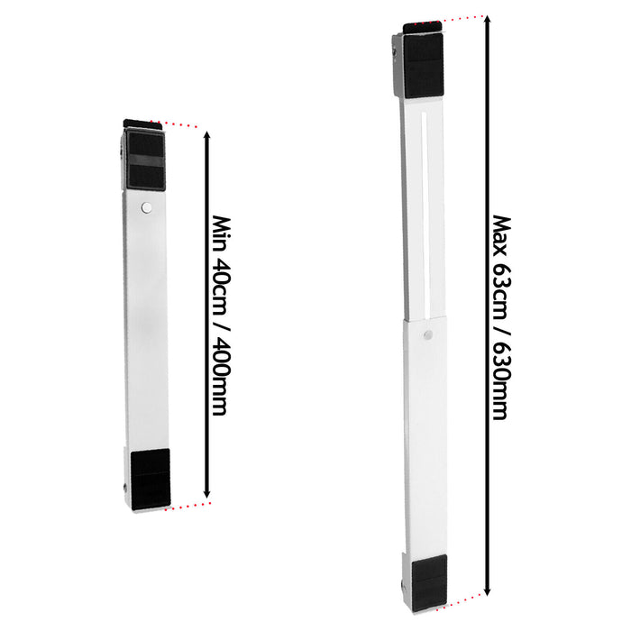 Universal Roller Trolley Extendable Wheels for Appliances & Furniture 40 - 63cm Max 160 kg