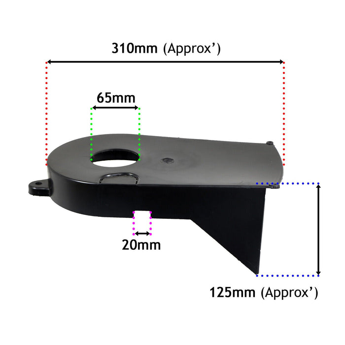 Mac Allister Lawnmower Belt Guard MC484SP Petrol Mower Cover 322060212/0 Genuine