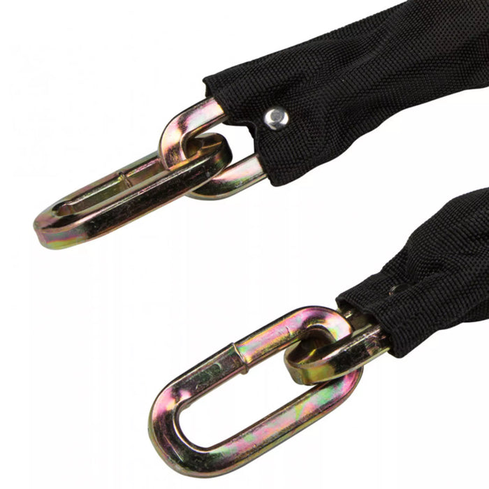 8mm 3ft Hardened Steel Square Security Chain Lock for Car Park Garage Lockup