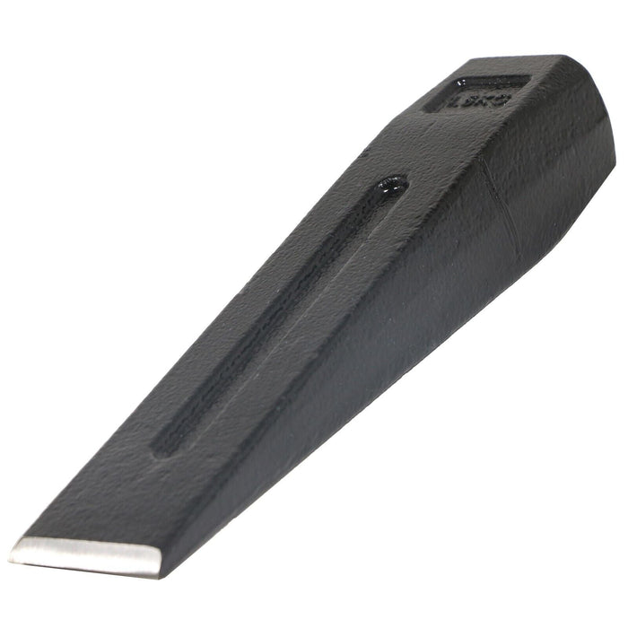 Log Splitting Wedge Chisel Wood Fire Timber Splitter Maul Spikes (1.5KG, 8", Pack of 2)