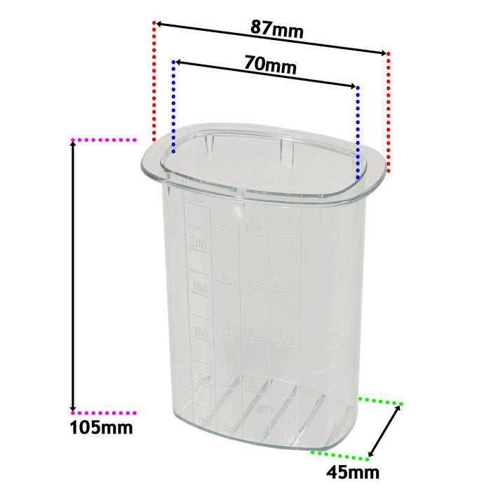 Magimix Measuring Pusher for C 2100 3100 3200 CS 4100 4200 5100 5200 Food Processor (17221)