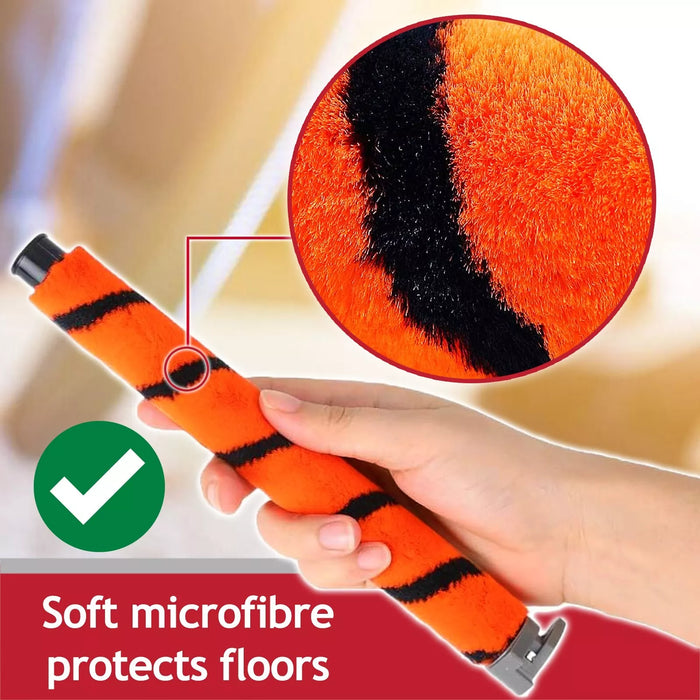 Brushroll Filter Kit for Shark NZ801UK Vacuum Cleaner Soft Roller Brush + HEPA Allergy Filters + Hair Removal Cleaning Tool Set