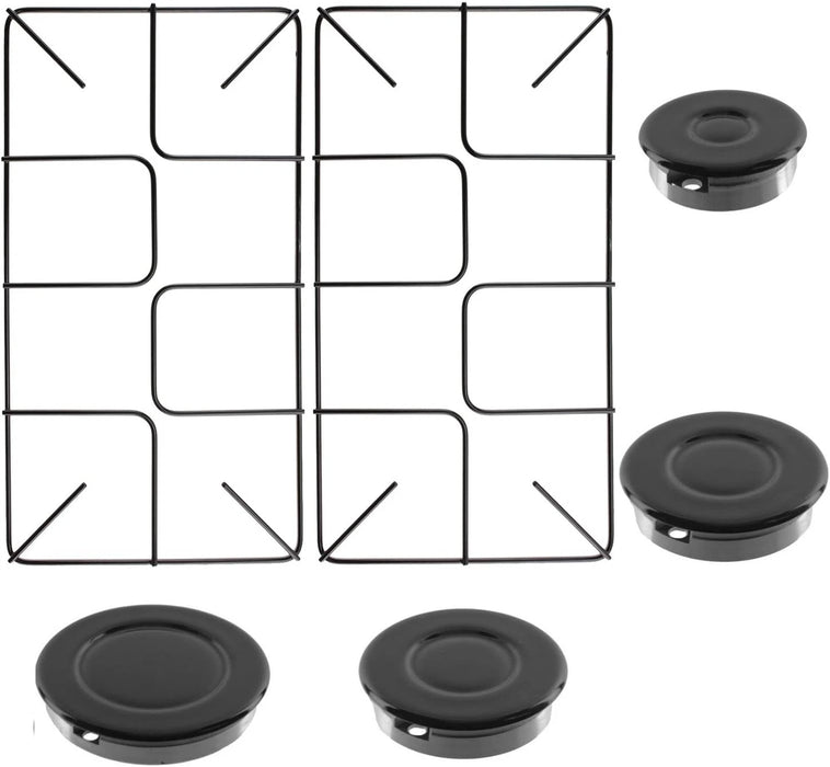 Universal Gas Hob Burner Kit Pan Flat Support Stand Cooker Rack 455 x 245 mm