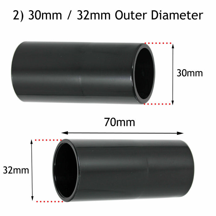 Dust Extractor Adaptors Universal Power Sander Port 26mm 30mm 32mm 35mm 38mm x 7