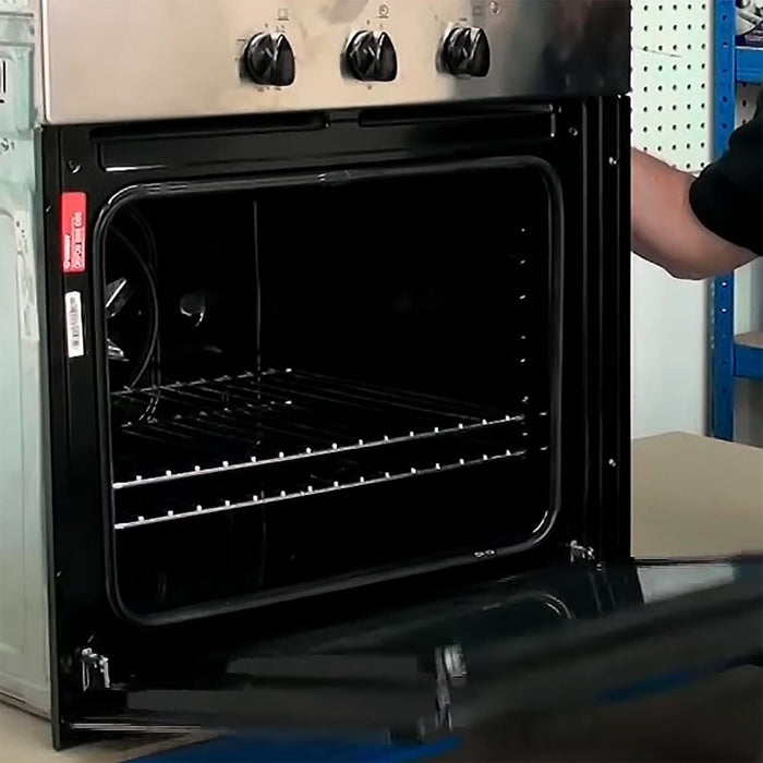 Main Rubber Door Seal with Corner Fixing Clips + Sealing Glue for Whirlpool Oven Cookers (445mm x 350mm)